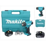 Makita DHG 181 F1K Akku Heißluftgebläse 18 V 150 - 550°C + 1x Akku 3,0 Ah + Koffer - ohne Ladegerät