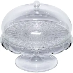 Guzzini VANITY Kuchenplatte mit Fuß und Haube Clear
