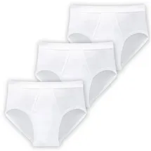SCHIESSER Slip Basic (3-St) mit Eingriff schlichte Basic-Slips in Top-Markenqualität weiß 6