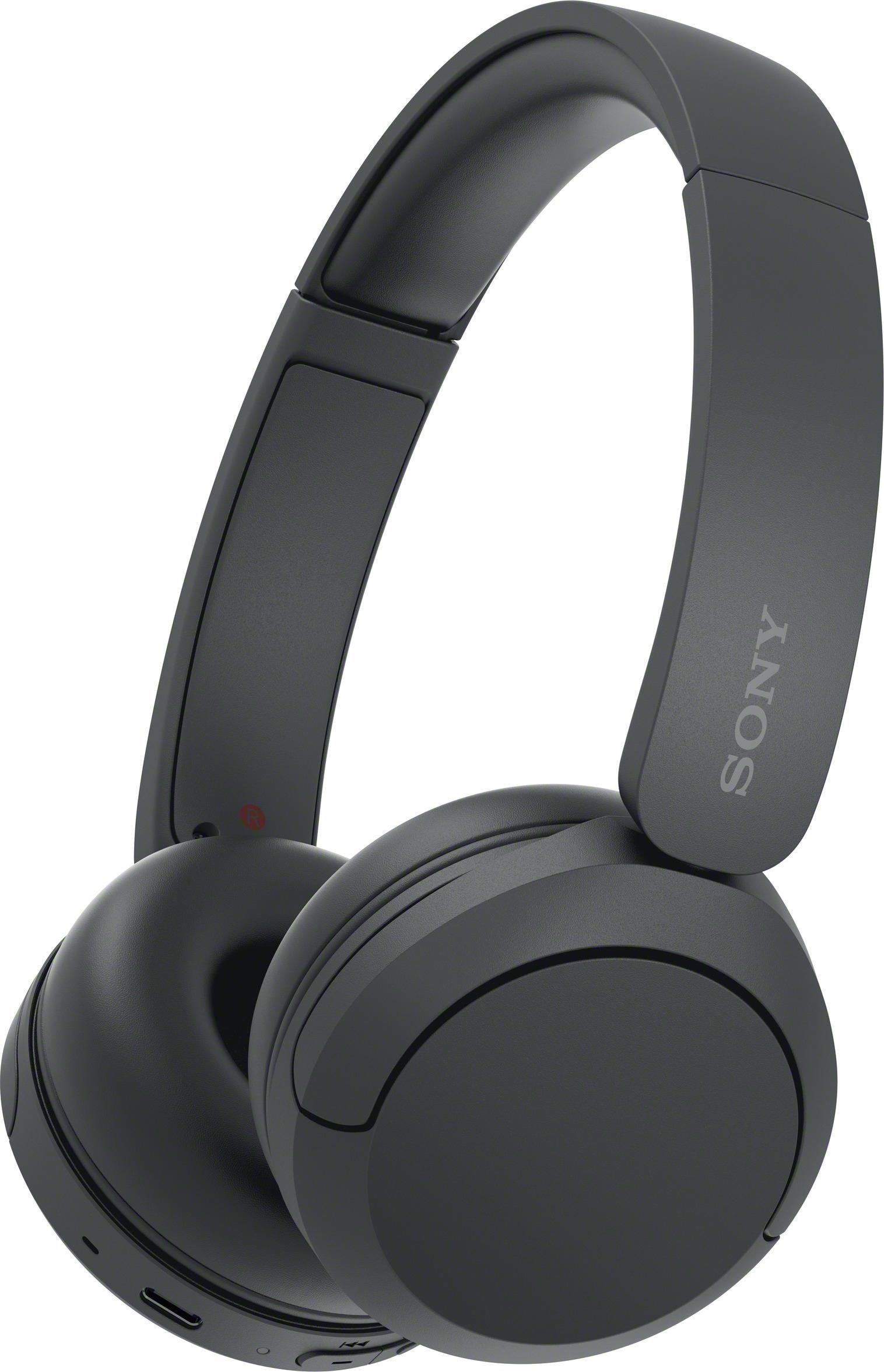 Sony WH-CH520 (keine Geräuschunterdrückung, 50 h, Kabellos), Kopfhörer, Schwarz