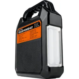 EasyMaxx Solar-Generator Kit 4500mAh schwarz/orange