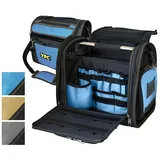your perfect case YPC BG00003BKBU - Foreman Werkzeugtasche XL, Blau-Schwarz, 37x36x27cm, 20 kg Tra