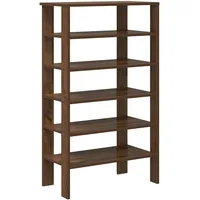 VidaXL Schuhregal Braun Eichen-Optik 61x32x105 cm Holzwerkstoff