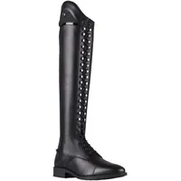QHP Reitstiefel Hailey Junior schwarz geschnürt , Größe: 35