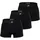 Emporio Armani ESSENTIAL LOGOLABEL Boxershorts Schwarz S 3er Pack
