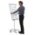 Franken Flipchart PRO Deluxe Mobil 67 x 95 cm Hellgrau
