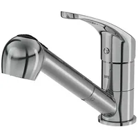 Lenz Spültischarmatur Kela 44840002 (Hochdruck, Chrom, Glänzend, Mit Handbrause)