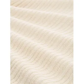 Tom Tailor Strickpullover mit V-Ausschnitt Weiß L