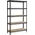 Songmics Schwerlastregal 60 cm x 120 cm x 200 cm Schwarz