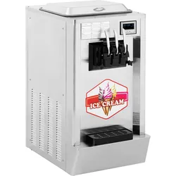 Softeismaschine - 23 l/h - 1550 W - LED - 3 Sorten - Royal Catering RCSI-18