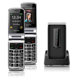 Bea-fon SL495 4G Schwarz/Silber ohne Netzteil