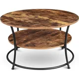 holz4home Lillie Braun Metall Ø80 x 45 cm