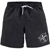 Chiemsee Melange Kids Badeshorts Schwarz 110/116