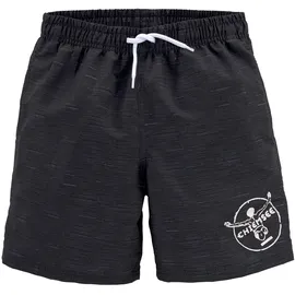 Chiemsee Melange Kids Badeshorts Schwarz 110/116