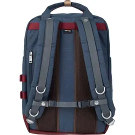 Doughnut Macaroon Large Happy Camper 20 blau