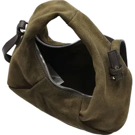 LES VISIONNAIRES Greta Mini Essential Cozy - Umhängetasche (deep jungle) - Grün