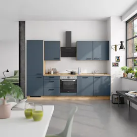 Nobilia Küchenzeile Easytouch II 300 cm blau