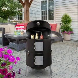 Relaxdays Smoker Räuchertonne 10033861