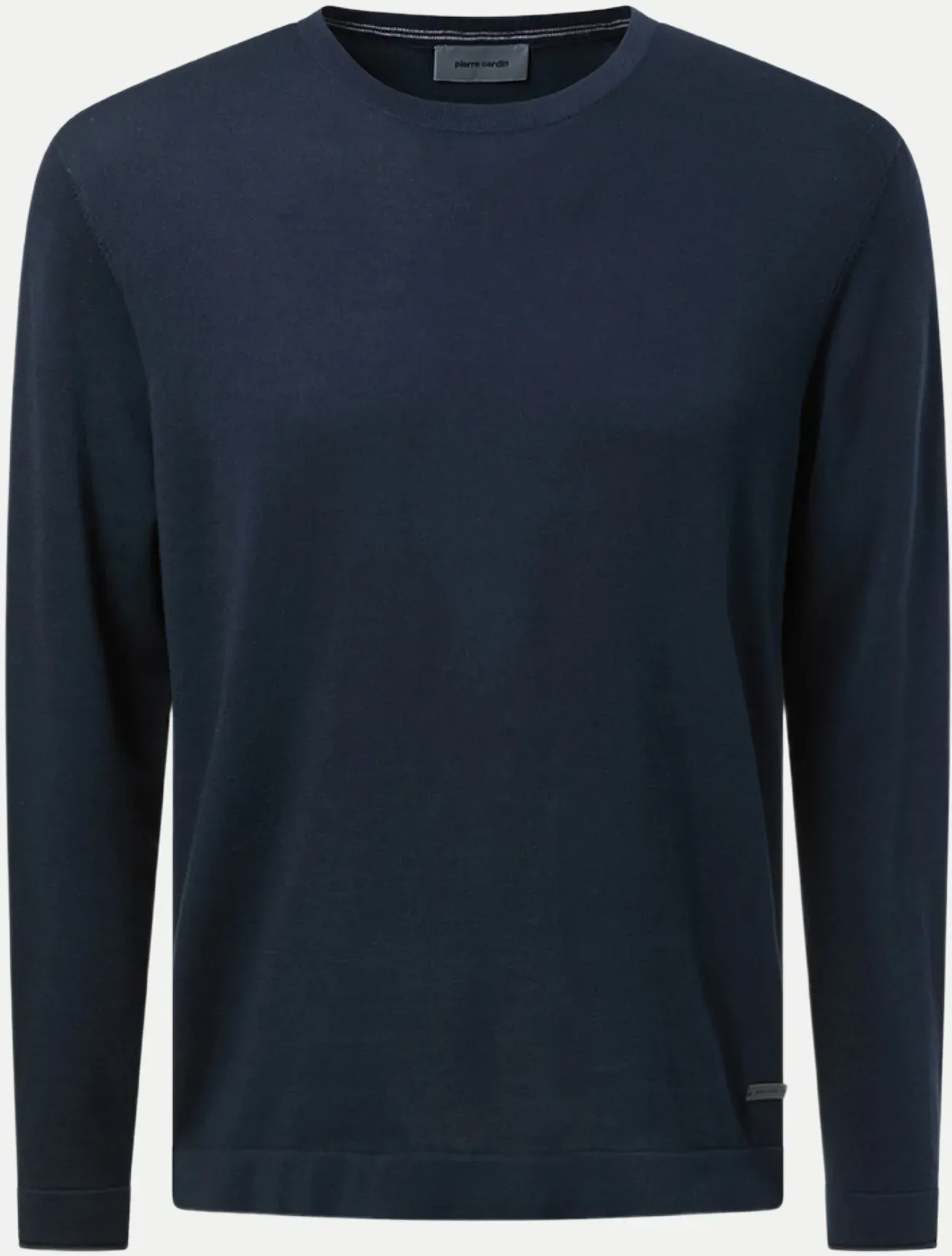 Basic Strickpullover Blau S