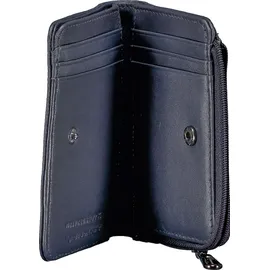 Mandarina Duck Mellow Leather Portemonnaie Damen blau