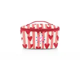 Reisenthel coolerbag S pocket Kühltasche mit Obermaterial aus recycelten PET-Flaschen Ideal für das Mittagessen unterwegs, Couleur:hearts & stripes