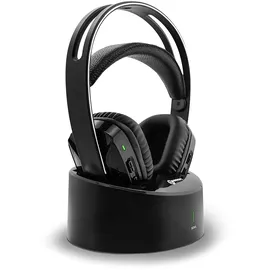 Geemarc CL7500 - Drahtloser TV-Kopfhörer mit optischem Anschluss für Senioren und Hörgeschädigte - Kompatibel mit Fernsehern, Mobiltelefonen, Computern - Geringer oder starker Hörverlust - Version DE