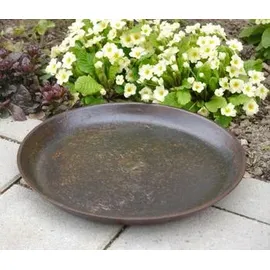 Eastwest Pflanzschale Ø 40 x 3,5 cm Rostfarben