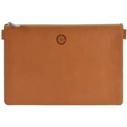 Sonnenleder Banktasche Leder Geldtasche Belegtasche (25x17cm) natur braun WEILL