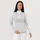 KRIMSON KLOVER Merinopullover Pow Zip Neck in snow | Gr.: S