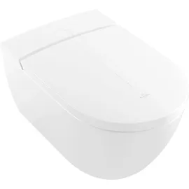 Villeroy & Boch ViClean-I200 Dusch-WC mit WC-Sitz Weiß Alpin CeramicPlus