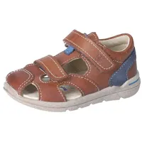 Pepino Sandalen Leder Riemchensandalette blau|braun 28 EU