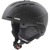 Uvex Stance Skihelm (Größe 58-62cm, schwarz)