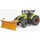 Bruder 03018 - Claas Axion 950 mit Schneeketten und Räumschild grün 1:16