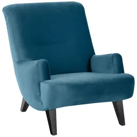 58 aufm Kessel Sessel 58aufmkessel Polyester 101 x 80 x 71 cm Petrol/Schwarz