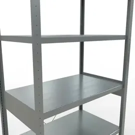 Schulte Lagertechnik Fachbodenregal Stahl 2500 x 1000 x 600 mm verzinkt