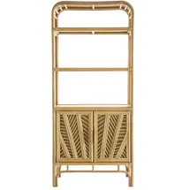 miliboo Bücherregal aus Rattan H180 cm Galon