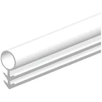 Elton Türanschlagdg.Tannenzapfen 104 L.100m z.Einfräsen Silik.blk D.6mm grau ELLEN