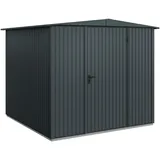Hörmann Gerätehaus Berry Classic 2,59 x 2,48 m Grau