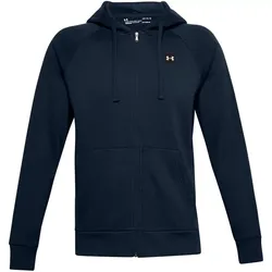 Under Armour Rival Fleece Full-Zip Hoodie Herren - navy-L