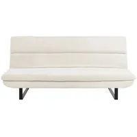 MID.YOU Schlafsofa Beige, & 200x91x124 cm,