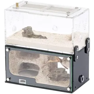 DESONIX Acryl-Ameisenfarm, Ameisen-Terrarium, Ameisenhaus, kann gespleißt Werden, Ameisennest, Nachahmung, Original, ökologischer Beton, Ameisenwerkstatt, Insektenvilla, Ameise