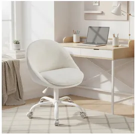 Songmics Drehstuhl Sherpa Cappuccinobeige