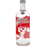 Absolut Vodka Raspberri – Absolut Vodka mit Himbeer Aroma – Schwedischer Klassiker – Ideal für Cocktails und Longdrinks – 1 x 1 l