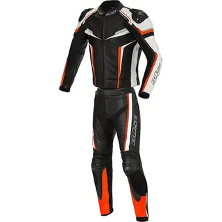 2 tlg. schwarz/weiß/orange 50