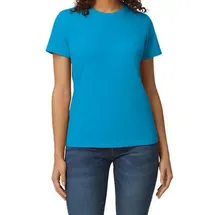 Gildan - Softstyle Midweight Damen T-Shirt \65000L\" - Sapphire / S"