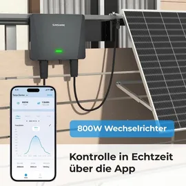sunshare Ray Lite Solarpanel 200 W inkl. 800 W Mikro-Wechselrichter