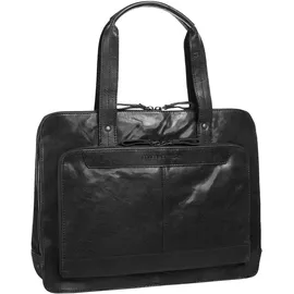 Spikes & Sparrow Shopper Leder Black