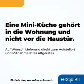 Exquisit KS85-VU-090E Kühlschrank (75 l, 843 mm hoch, Weiß)