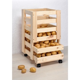 XXXLutz Kartoffel-, und Obstkiste - 30x52.5x30 cm,
