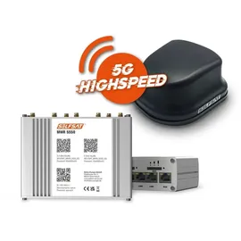 Selfsat MWR 5550 (4G / LTE / 5G & WLAN Internet Router bis 3,3 Gbps inkl. 5G Dachantenne),